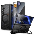 Juodas aramid dėklas Samsung Galaxy Z Fold 8 Ultra "SUPCASE UB AERO MAGSAFE 2-SET"