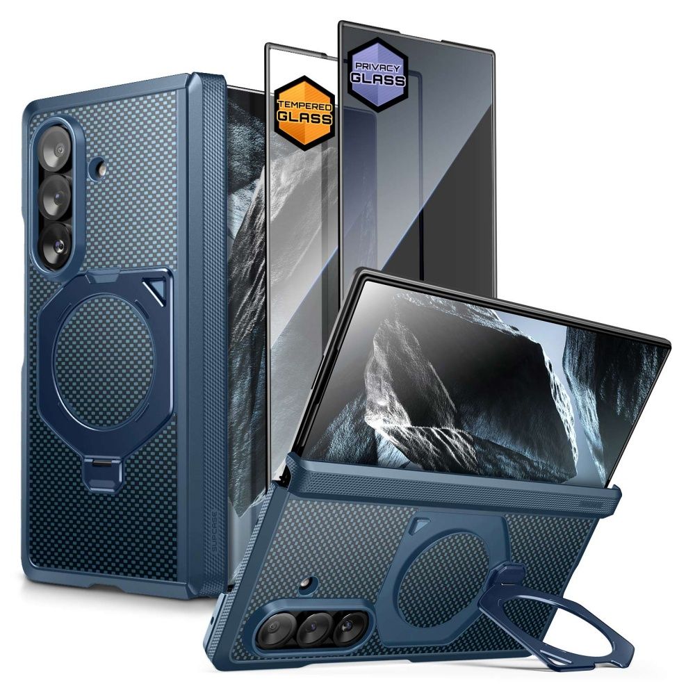 Mėlynas aramid dėklas Samsung Galaxy Z Fold 8 Ultra "SUPCASE UB AERO MAGSAFE 2-SET" Mėlynas aramid dėklas Samsung Galaxy Z Fold 8 Ultra "SUPCASE UB AERO MAGSAFE 2-SET" - Image 1