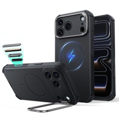 Juodas dėklas Iphone 17 Pro / 18 Pro