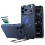 Mėlynas dėklas Iphone 17 Pro / 18 Pro
