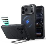 Juodas dėklas Iphone 17 Pro Max / 18 Pro Max