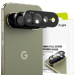 Juodas apsauginis kameros stikliukas Google Pixel 11 Pro XL "Ringke Camera Full Cover 2-Pack"