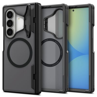 Juodas dėklas Samsung Galaxy Z Fold 8 Ultra