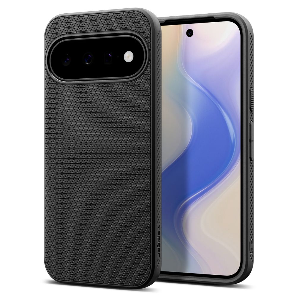 Juodas matinis dėklas Google Pixel 11 "Spigen Liquid Air" Juodas matinis dėklas Google Pixel 11 "Spigen Liquid Air" - Image 1