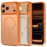 Oranžinis matinis dėklas Iphone 17 Pro / 18 Pro