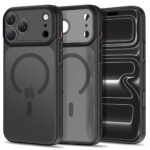 Juodas matinis dėklas Iphone 17 Pro Max / 18 Pro Max