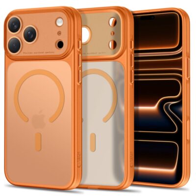 Oranžinis matinis dėklas Iphone 17 Pro Max / 18 Pro Max
