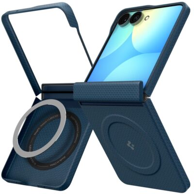 Mėlynas dėklas Samsung Galaxy Z Flip 8 – nuotrauka 2