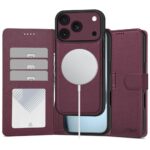 Bordo atverčiamas dėklas Apple Iphone 17 Pro / 18 Pro "Tech-Protect Wallet Magsafe"