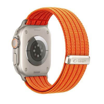 Oranžinė apyrankė APPLE WATCH 8 / 9 / 10 / 11 / 12 / SE / ULTRA (44 / 45 / 46 / 49 MM) – nuotrauka 2