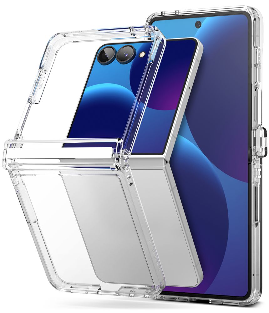 Skaidrus dėklas Samsung Galaxy Z Flip 8 "Ringke Fusion Flap" Skaidrus dėklas Samsung Galaxy Z Flip 8 "Ringke Fusion Flap" - Image 1