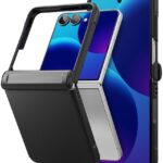Juodas dėklas Samsung Galaxy Z Flip 8 "Ringke Onyx Flap"