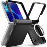 Juodas dėklas Samsung Galaxy Z Flip 8 "Ringke Onyx Flap Magnetic Magsafe"