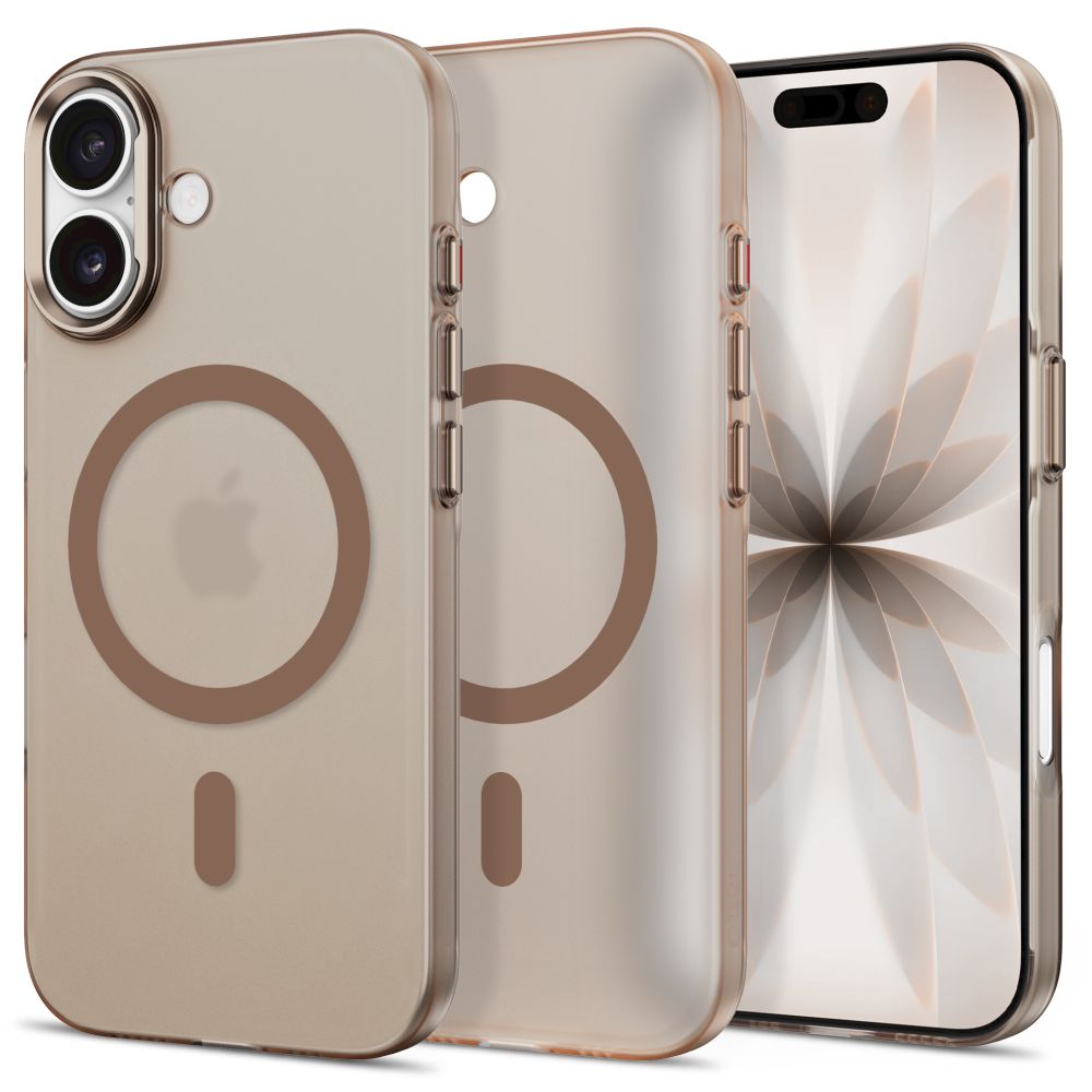 Desert auksinis matinis dėklas Apple Iphone 17 "Tech-Protect Magzero Magsafe" Desert auksinis matinis dėklas Iphone 17