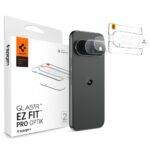 Skaidrus apsauginis stiklas galiniai kamerai Google Pixel 11 Pro "SPIGEN OPTIK PRO GLAS.TR ”EZ FIT 2-Pack”