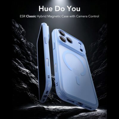 Šviesiai mėlynas dėklas Iphone 17 Pro / 18 Pro – nuotrauka 2
