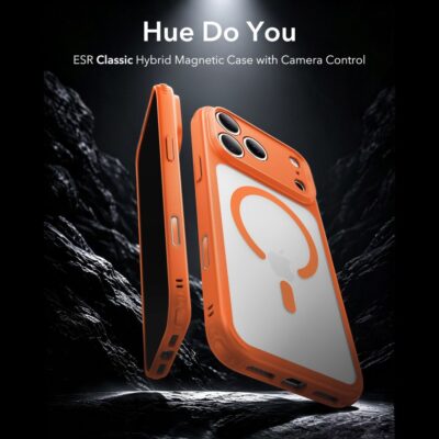 Oranžinis dėklas Iphone 17 Pro Max / 18 Pro Max – nuotrauka 2