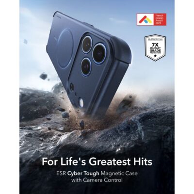 Mėlynas dėklas Iphone 17 Pro Max / 18 Pro Max – nuotrauka 2
