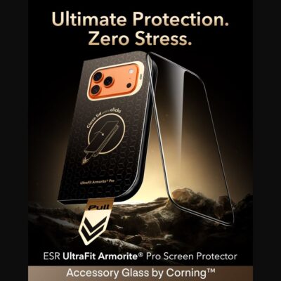 Juodas apsauginis ekrano stikliukas Iphone 17 Pro Max / 18 Pro Max – nuotrauka 2