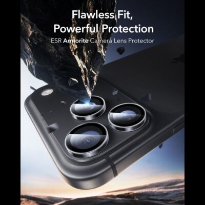 Skaidrus apsauginis kameros stiklas telefonui Apple Iphone 18 Pro / 18 Pro Max – nuotrauka 2