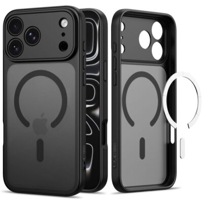 Juodas matinis dėklas Iphone 17 Pro Max / 18 Pro Max – nuotrauka 2