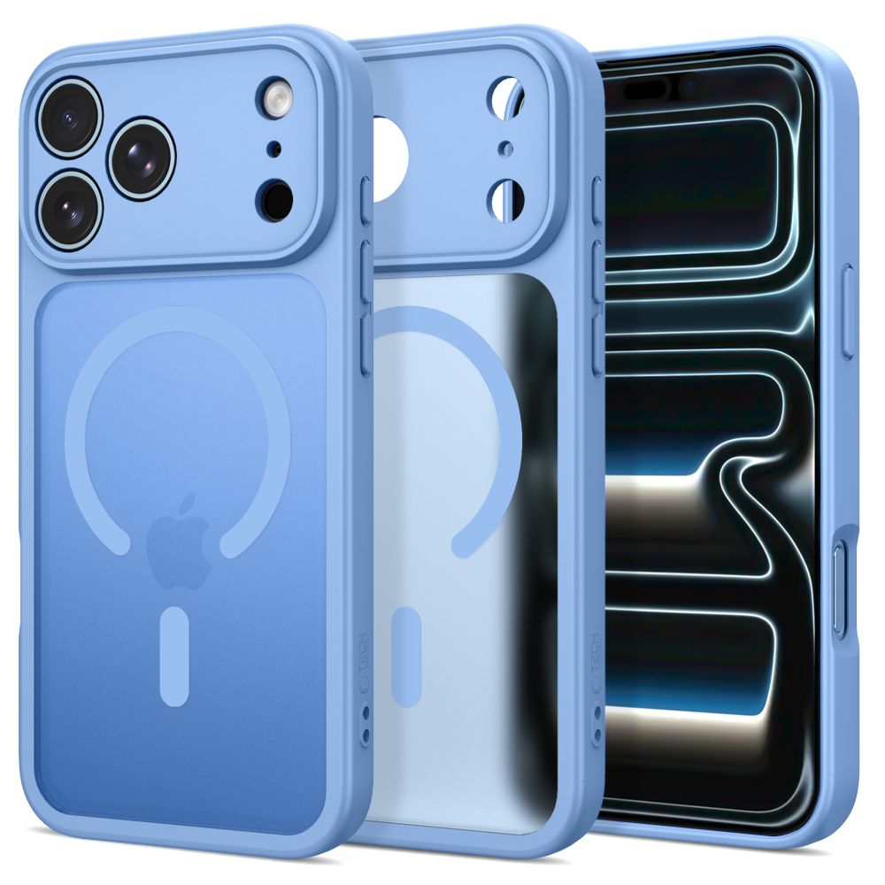 Šviesiai mėlynas matinis dėklas telefonui Apple Iphone 17 Pro / 18 Pro "Tech-Protect Basicmag Magsafe" Šviesiai mėlynas matinis dėklas telefonui Apple Iphone 17 Pro / 18 Pro "Tech-Protect Basicmag Magsafe" - Image 1