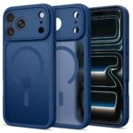 Tamsiai mėlynas matinis dėklas telefonui Apple Iphone 17 Pro Max / 18 Pro Max "Tech-Protect Basicmag Magsafe"