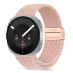 Rausva apyrankė SAMSUNG GALAXY WATCH 8 / 9 / CLASSIC (40 / 44 / 46 MM) "Tech-Protect Nylonmag"
