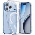 Skaidrus dėklas Apple Iphone 17 Pro Max / 18 Pro Max "Tech-Protect FlexAir Magsafe"