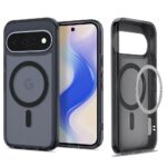 Juodas frost dėklas Google Pixel 11 "Spigen Ultra Hybrid Mag Magsafe"