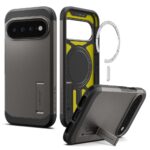 Pilkas dėklas Google Pixel 11 Pro XL "Spigen Tough Armor Magsafe"