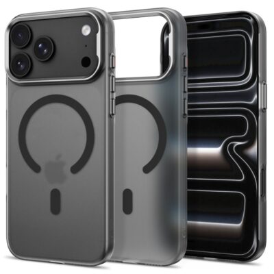 Juodas matinis dėklas Iphone 17 Pro / 18 Pro