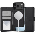 Juodas matinis atverčiamas dėklas Iphone 17 Pro / 18 Pro