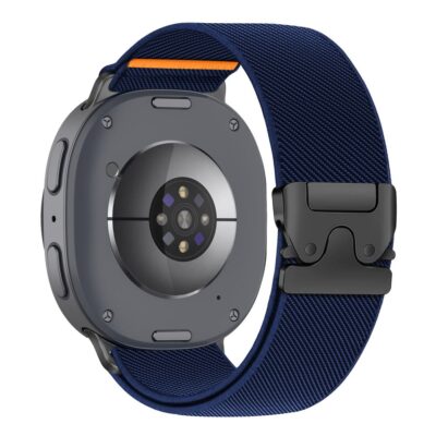 Tamsiai mėlyna apyrankė SAMSUNG GALAXY WATCH 8 / 9 / CLASSIC (40 / 44 / 46 MM) – nuotrauka 2