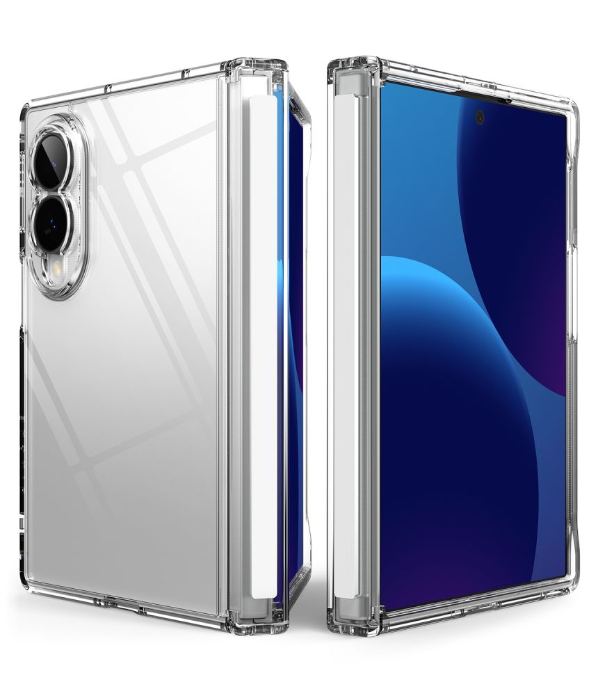 Skaidrus dėklas Samsung Galaxy Z Fold 8 "Ringke Fusion Flap" Skaidrus dėklas Samsung Galaxy Z Fold 8