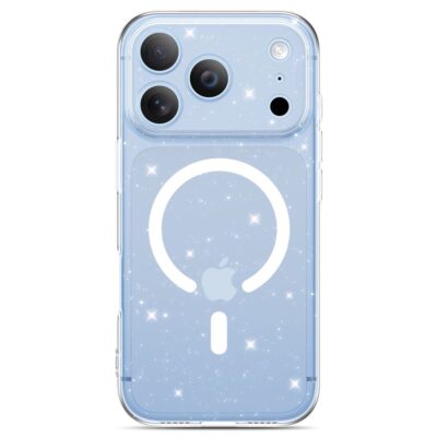 Skaidrus blizgantis dėklas Iphone 17 Pro Max / 18 Pro Max – nuotrauka 2