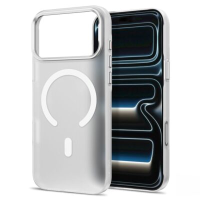 Baltas matinis dėklas Iphone 17 Pro Max / 18 Pro Max – nuotrauka 2