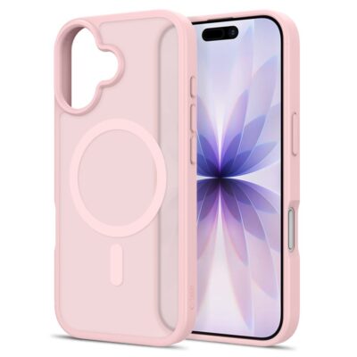 Rausvas matinis dėklas Iphone 17 – nuotrauka 2