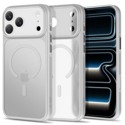 Pilkas matinis dėklas Iphone 17 Pro Max / 18 Pro Max