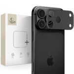Juoda galinės kameros apsauga Apple Iphone 18 Pro "Tech-Protect Camalloy Fit+"