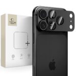 Juoda galinės kameros apsauga Apple Iphone 18 Pro "Tech-Protect Camfull Fit+"