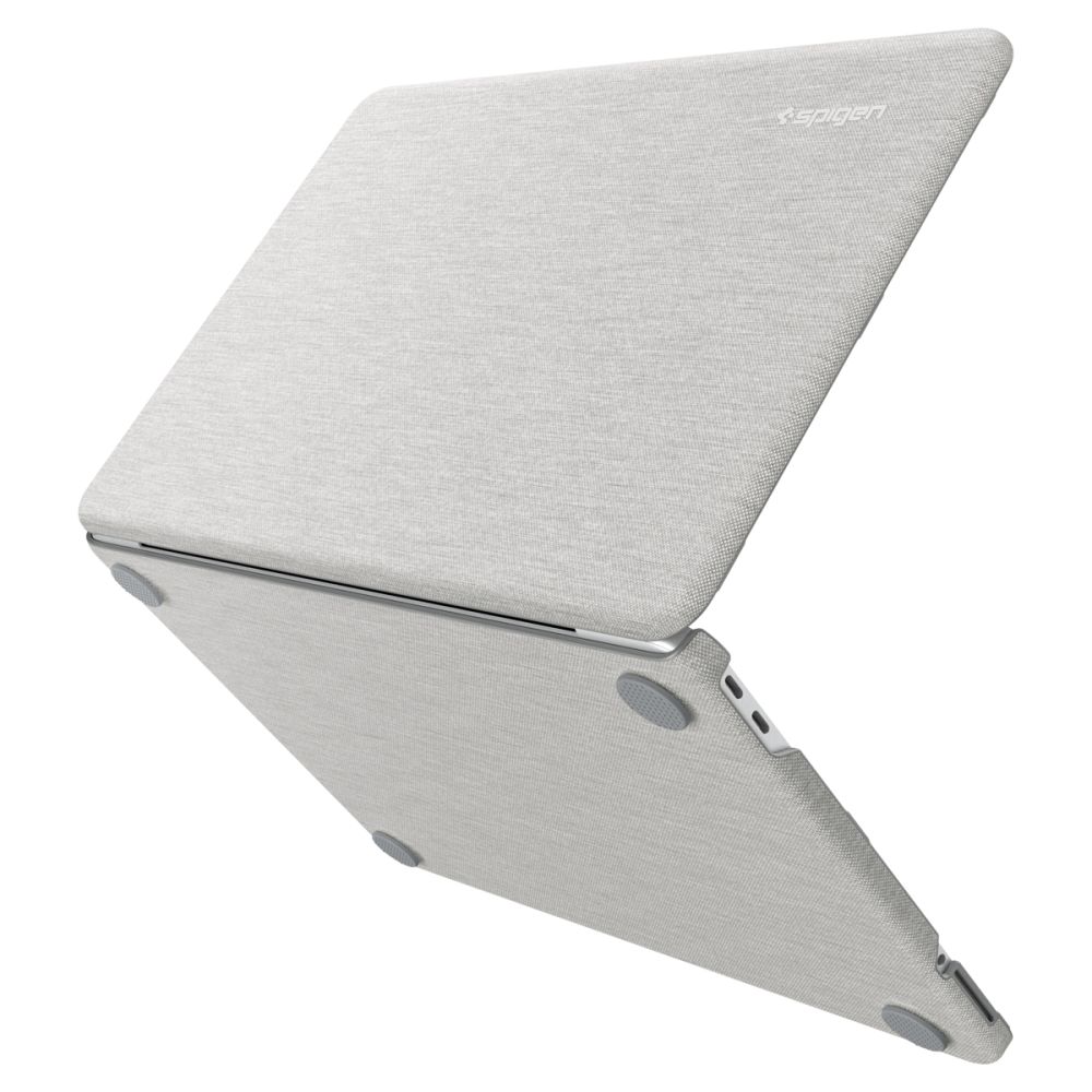 Pilkas dėklas MACBOOK NEO 13 2026 "Spigen Urban Fit" Pilkas dėklas MACBOOK NEO 13 2026