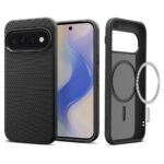 Juodas matinis dėklas Google Pixel 11 Pro "Spigen Liquid Air Mag Magsafe"