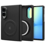 Juodas dėklas Samsung Galaxy Z Fold 8 "Spigen Airskin Aramid Magsafe"