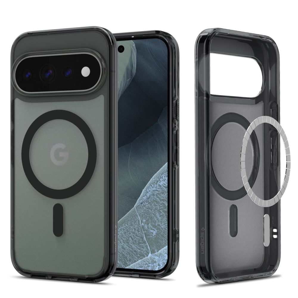 Juodas frost dėklas Google Pixel 11 Pro "Spigen Ultra Hybrid Mag Magsafe" Juodas frost dėklas Google Pixel 11 Pro "Spigen Ultra Hybrid Mag Magsafe" - Image 1