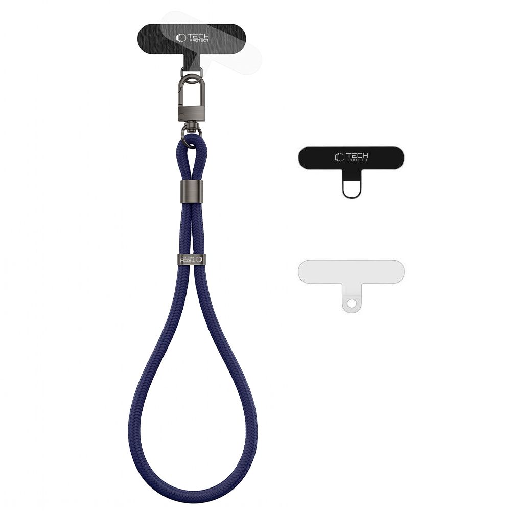Mėlynas dirželis "TECH-PROTECT C11S ROPE WRIST STRAP" Mėlynas dirželis