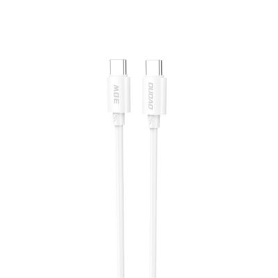 Baltas USB kabelis Dudao L4C USB-C to USB-C 30W 1.2m