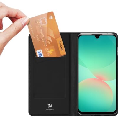 Juodas atverčiamas dėklas Samsung A276 A27 5G – nuotrauka 2