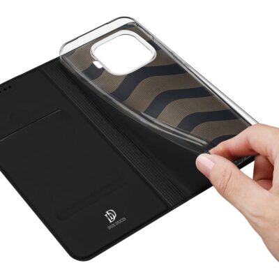 Juodas atverčiamas dėklas Xiaomi 17T – nuotrauka 2