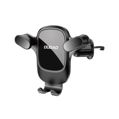 Juodas automobilinis telefono laikiklis Dudao F5PRO (air vent)